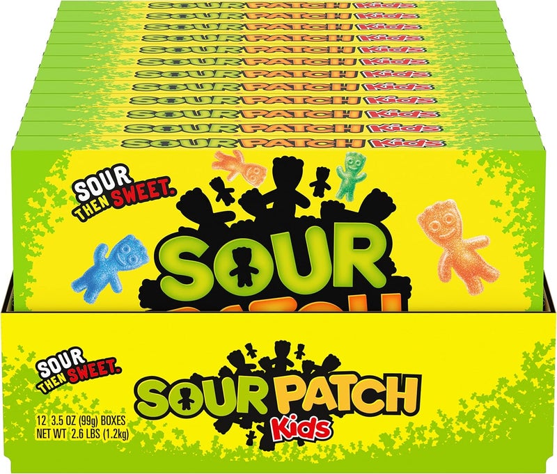 Sour Patch Kids Soft & Chewy Candy - 12 Pack - Image 1